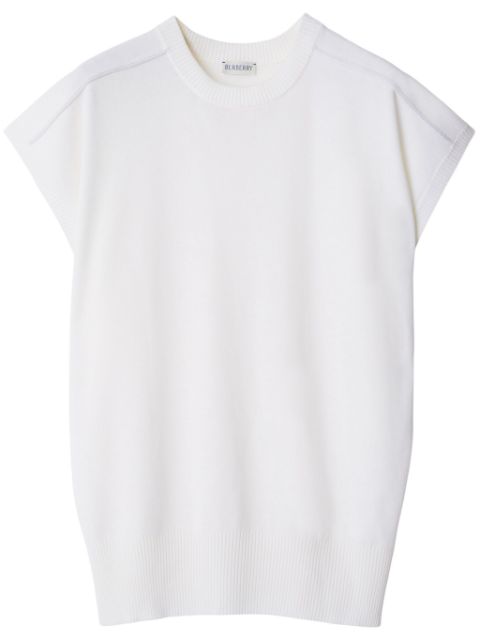 Burberry fine-knit wool T-shirt Women