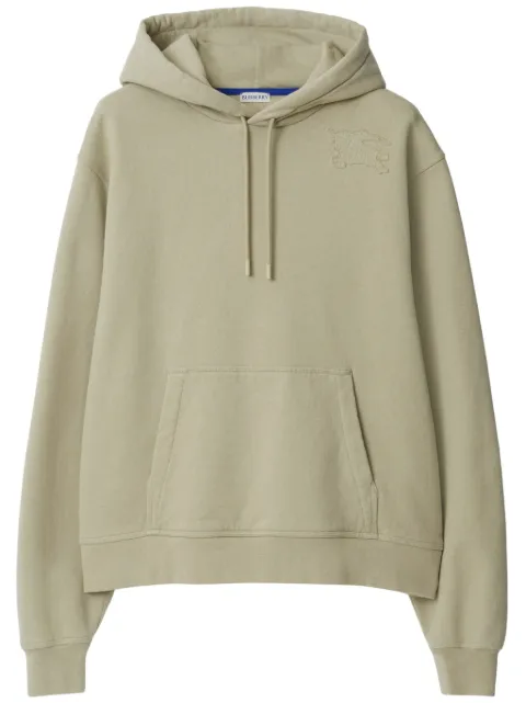 Burberry EKD-embroidery cotton hoodie