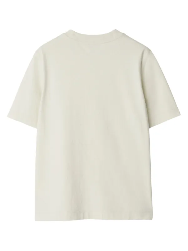 【関税&送料込】Burberry Sand Cotton T-Shirt Logo cotton jersey T-shirt in beige - Burberry | Mytheresa