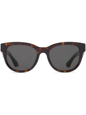 Jimmy Choo Eyewear キャットアイ サングラス | ブラウン | FARFETCH JP