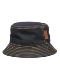 SANDRO denim bucket hat - Blue