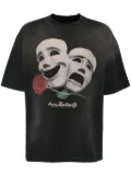 AMIRI Theatre masks oversized T-shirt - Black