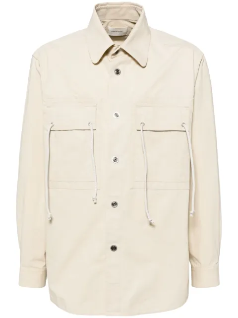 Craig Green flap-pocket poplin shirt