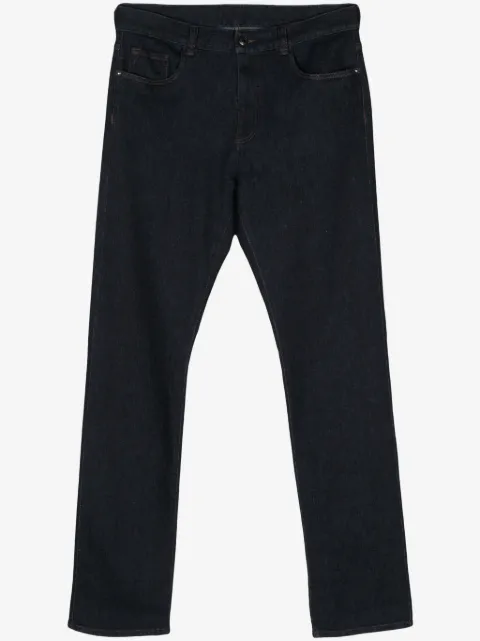 Canali jean droit à patch logo
