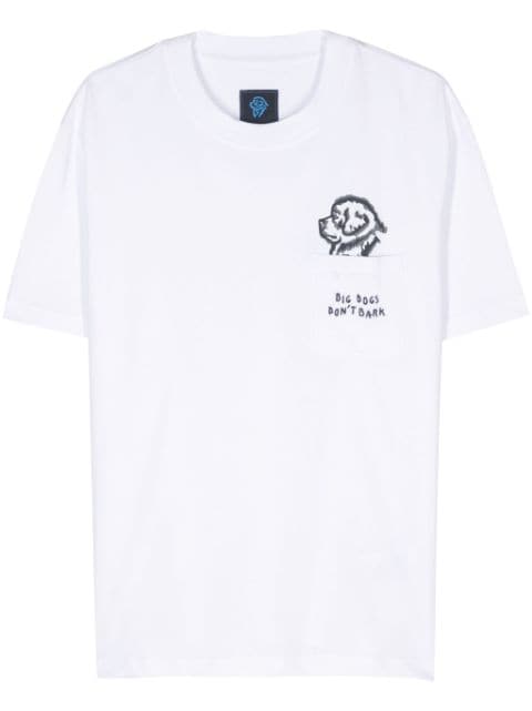 Fay x Pietro Tarzini T-Shirt mit Logo-Print