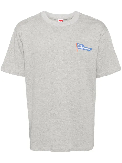 T-shirt en coton à logo imprimé - Ground Zero - Modalova