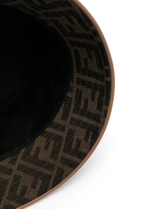 FENDI FF-motif Bucket Hat | Brown | FARFETCH FENDI FF-motif Bucket Hat | Brown | FARFETCH