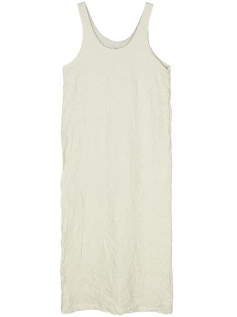 Auralee crinkled-finish cotton dress