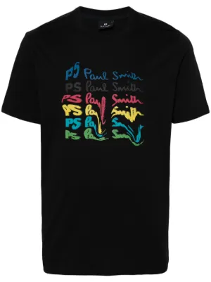 【Paul Smith】Tシャツ Abstract Textileプリント コットン Paul Smith】Tシャツ Abstract Textileプリント コットン