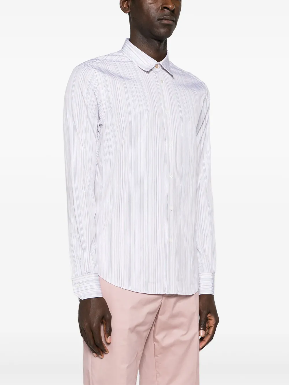 Paul Smith Gestreept overhemd Wit