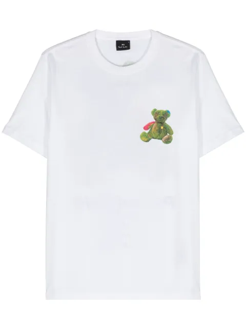 PS Paul Smith teddy bear-print cotton T-shirt