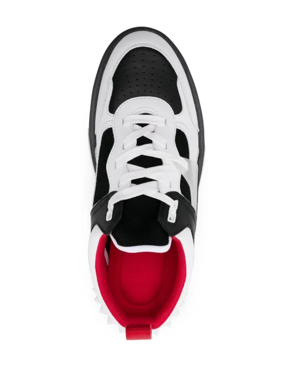 Christian Louboutin Astroloubi Leather Sneakers | Black