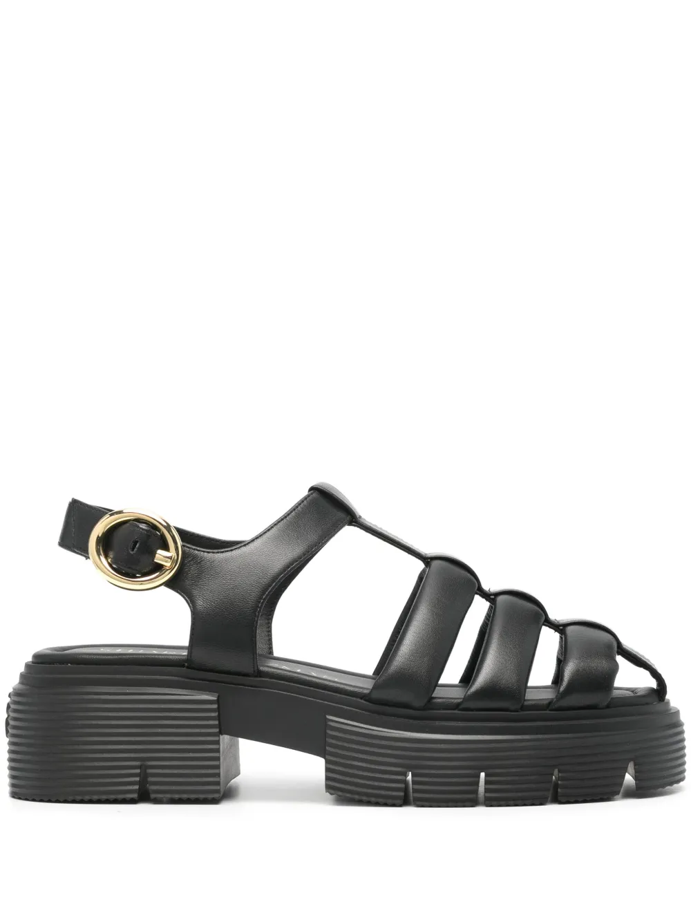 Stuart Weitzman Nolita leather sandals – Black