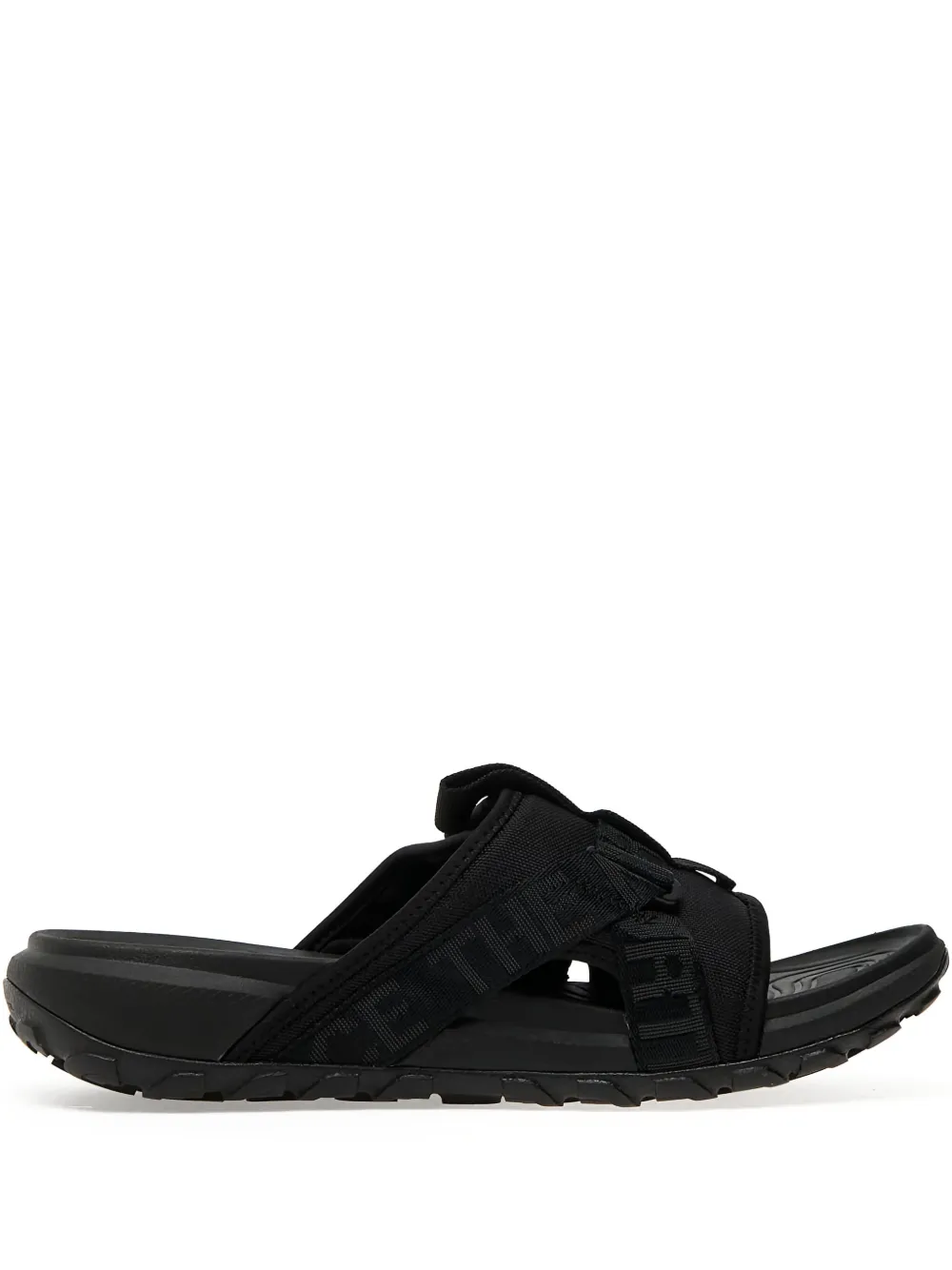 The North Face buckle-fastening sporty slides Black