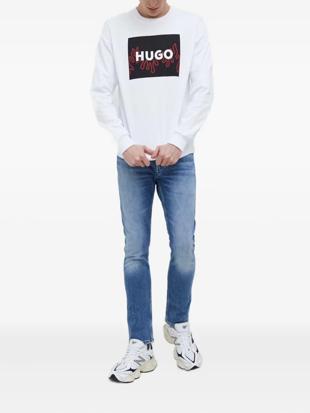 HUGO logo sweatshirt | Sweatshirts | Image 2