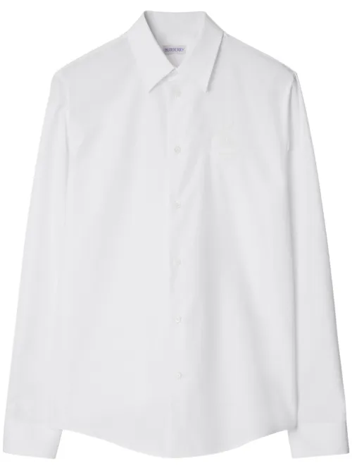 Chemise à logo brodé EKD - Burberry - Modalova
