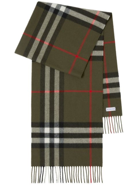 Burberry Vintage Check cashmere scarf Men