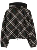 Burberry reversible checked jacket - Black