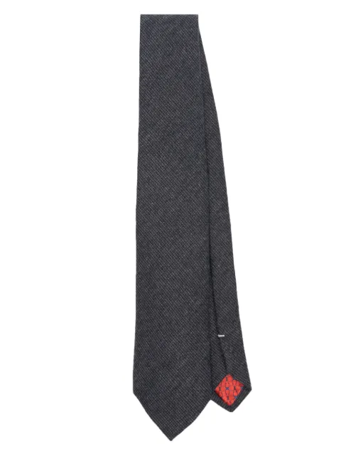 Canali patterned-jacquard tie