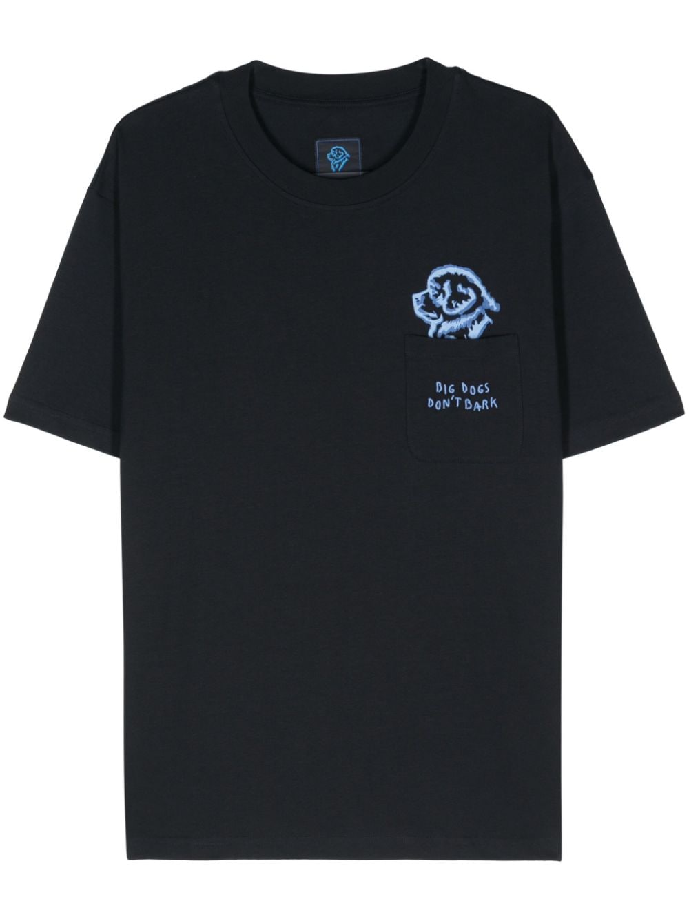 Shop Fay X Pietro Tarzini Logo-print T-shirt In Blue