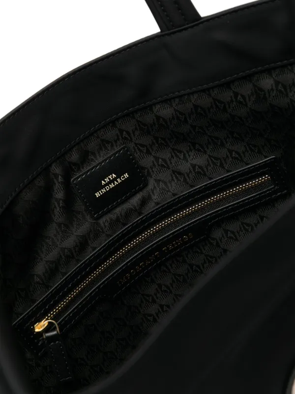 Anya Hindmarch I Am a Plastic Bag Tote Bag | Black | FARFETCH