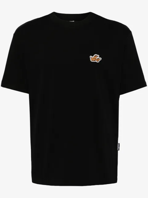 Ground Zero appliqué-detail cotton T-shirt
