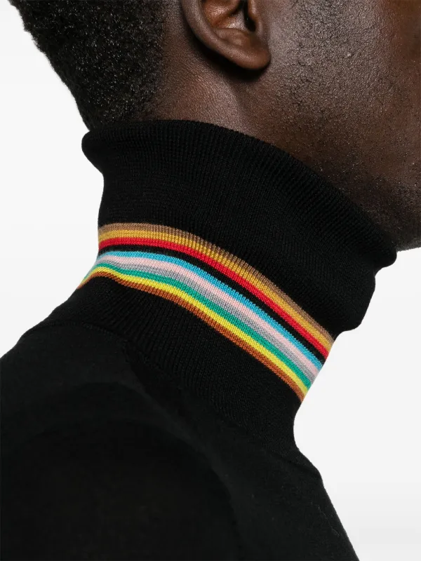 Paul Smith タートルネック セーター | ブラック | FARFETCH JP