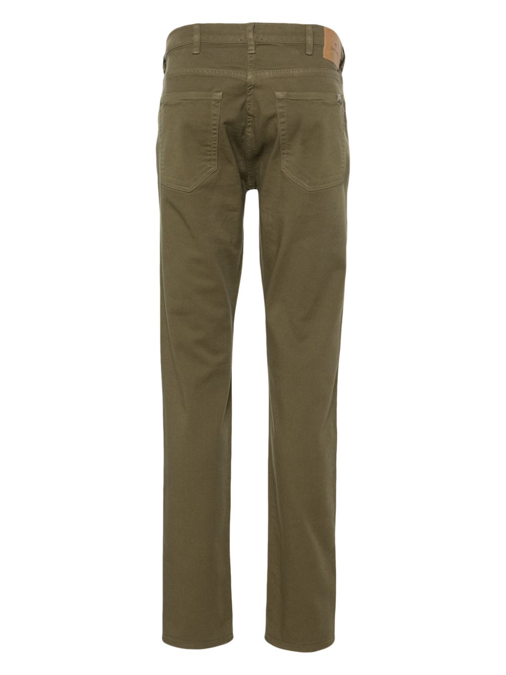 PS Paul Smith mid-rise tapered jeans - Groen