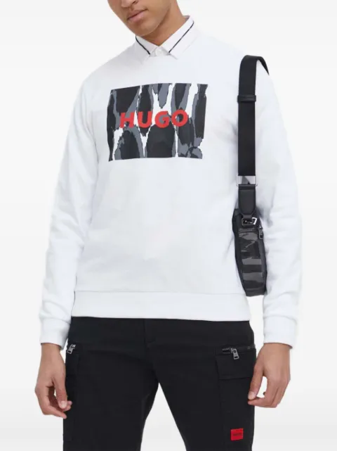 HUGO graphic-print sweatshirt