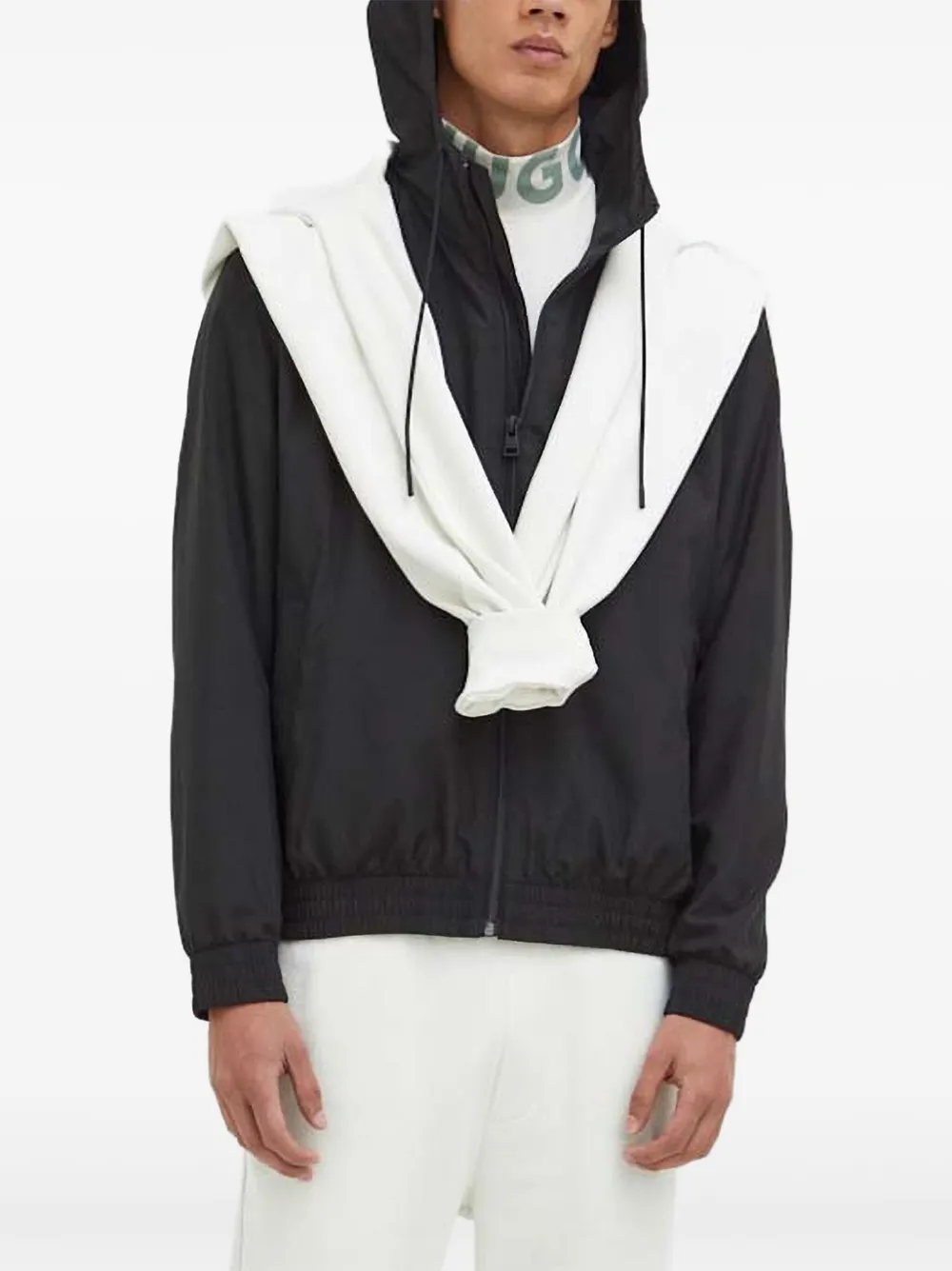 HUGO drawstring hooded sweatshirt | Green | Image 1