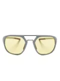 TAG Heuer pilot-frame sunglasses - Grey