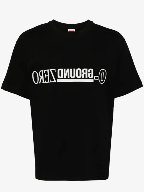 Ground Zero logo-print cotton T-shirt