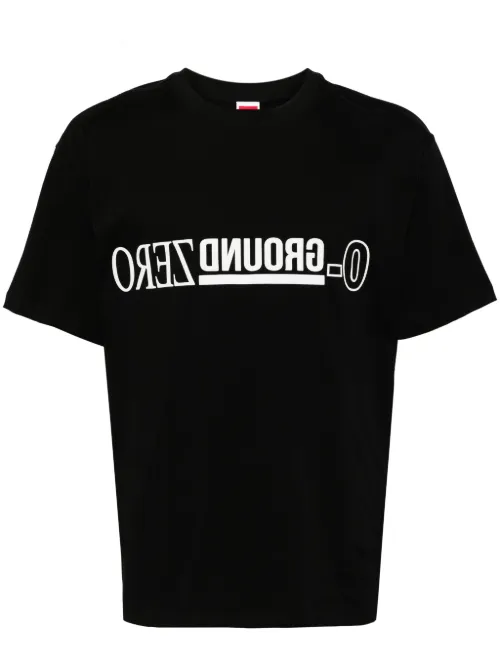 T-shirt en coton à logo imprimé - Ground Zero - Modalova