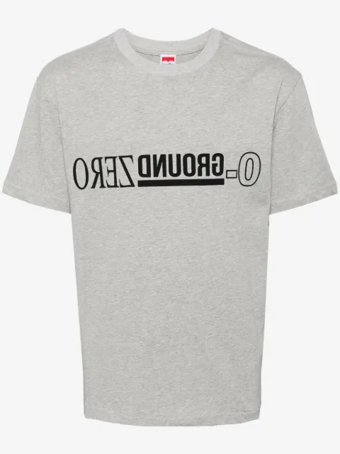Ground Zero playera con logo estampado