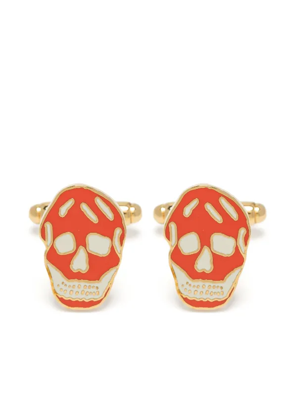 Alexander mcqueen skull cufflinks best sale