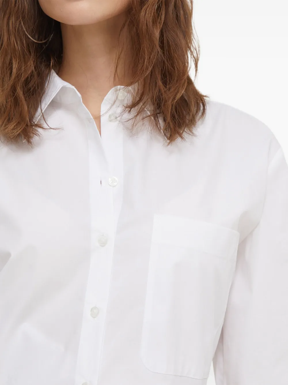 Hugo Boss Button Short-sleeve Shirt In White