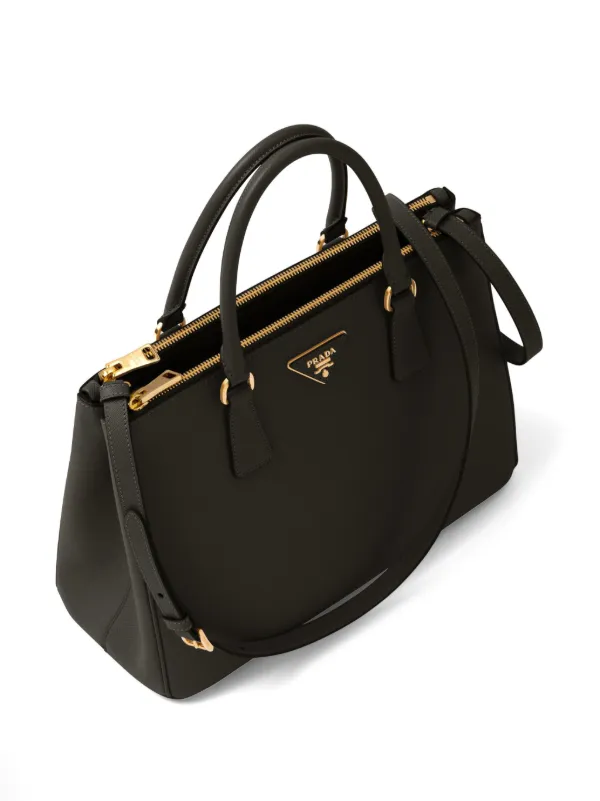 クリスマスファッション Prada ガレリア JP FARFETCH | ブラック | L レザーバッグ バッグ