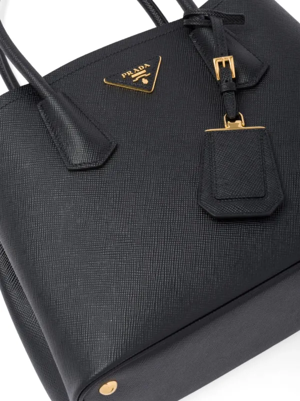 Prada Galleria Saffiano Tote Bag | Black | FARFETCH