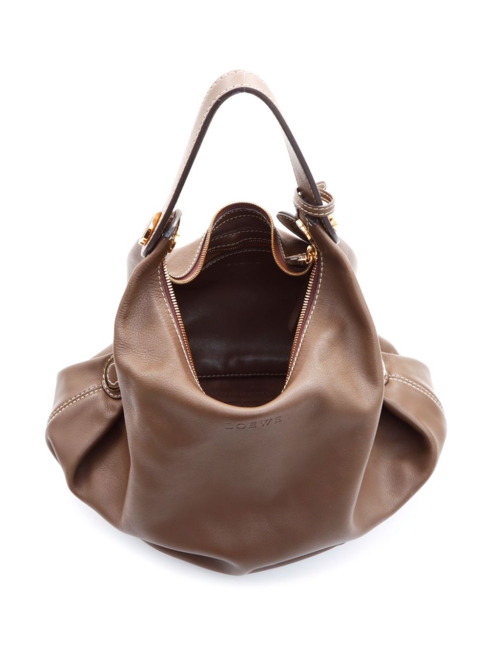 Loewe leather shoulder bag Women