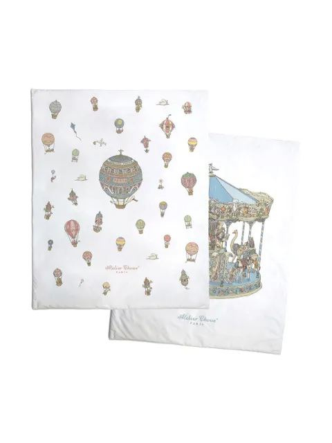 Atelier Choux balloon and carousel changing mat set