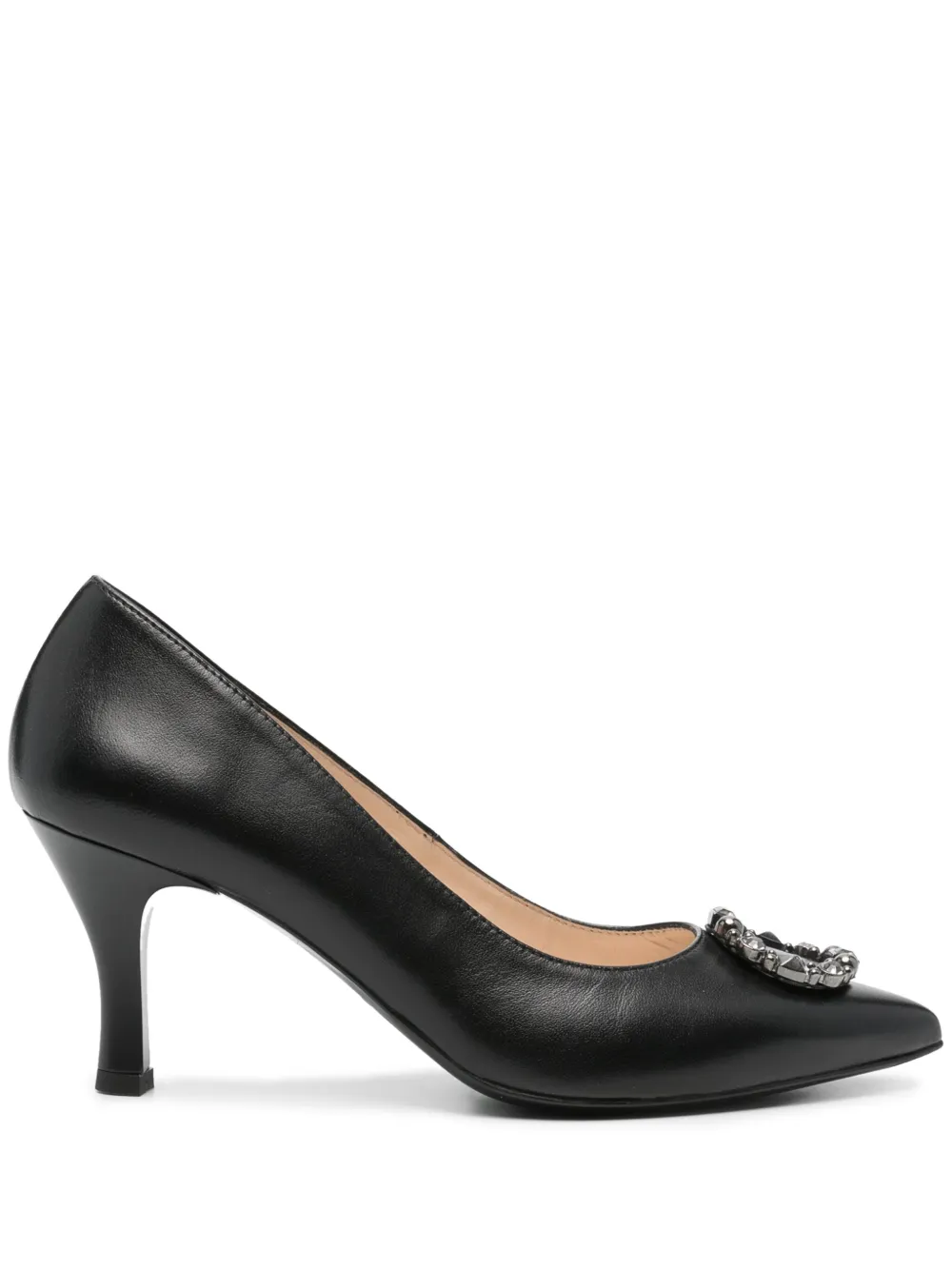 NeroGiardini Leren pumps Zwart