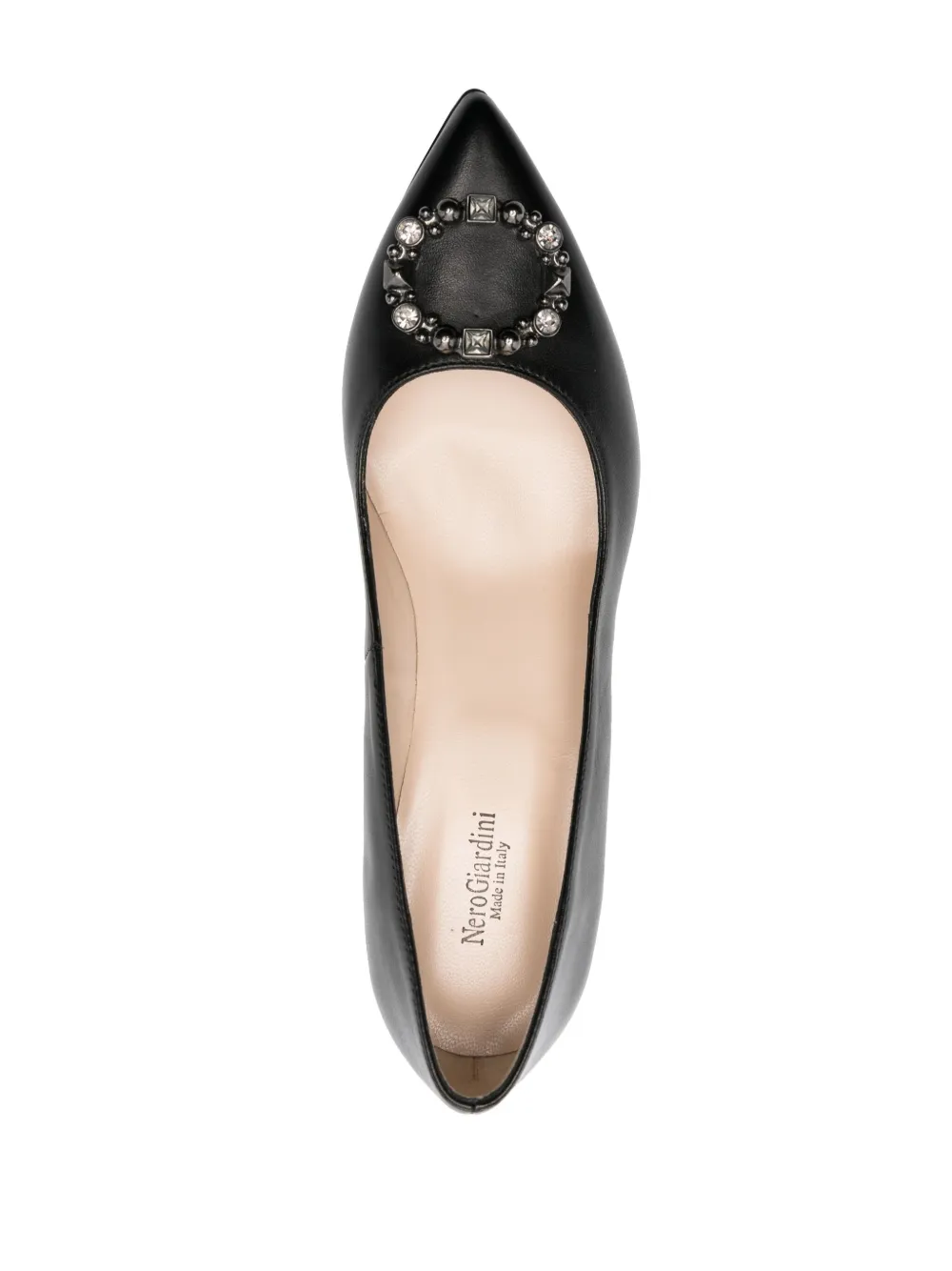 NeroGiardini Leren pumps Zwart