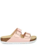 Birkenstock Arizona Birko-Flor buckled slides - Pink