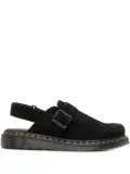 Dr. Martens suede flat mules - Black