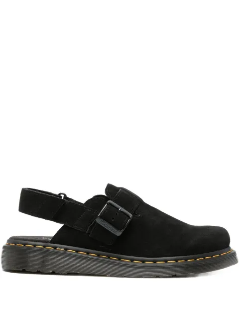 Dr. Martens suede flat mules