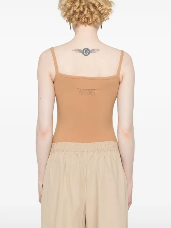 MM6 Maison Margiela ボディスーツ | ニュートラル | FARFETCH JP