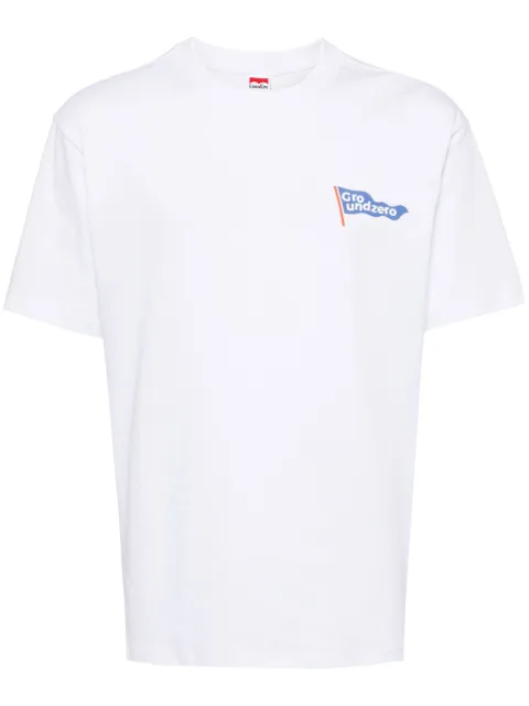 Ground Zero logo-print cotton T-shirt