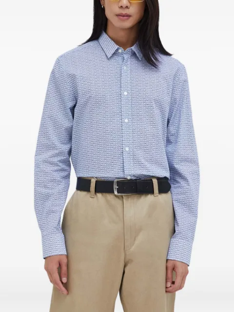HUGO logo-print shirt