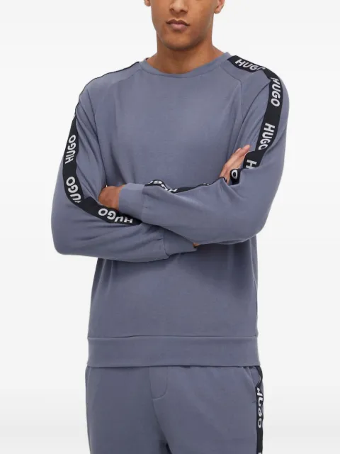 HUGO logo-tape sweatshirt