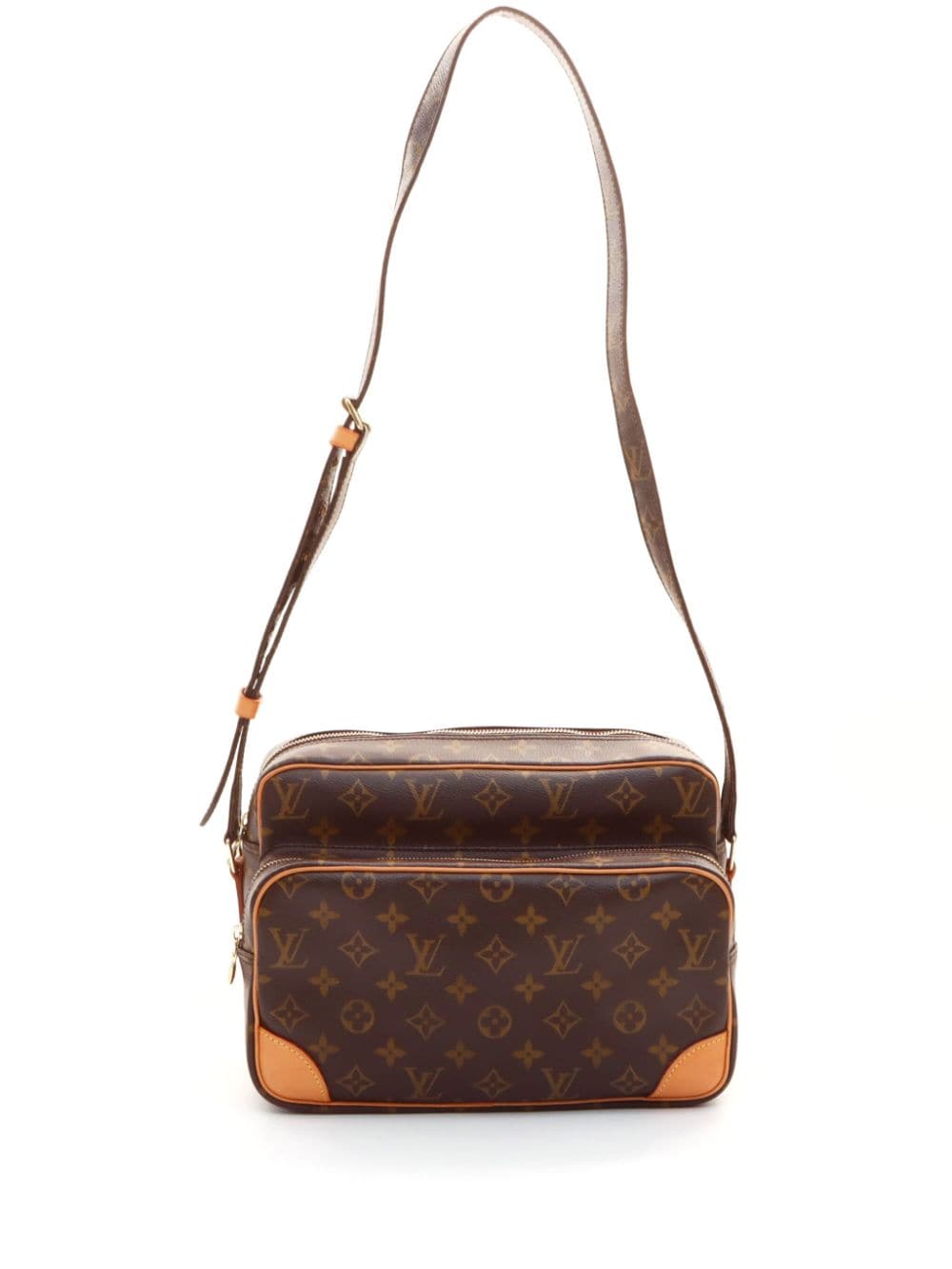 Pre-owned Louis Vuitton 2005 Nile Shoulder Bag In Brown